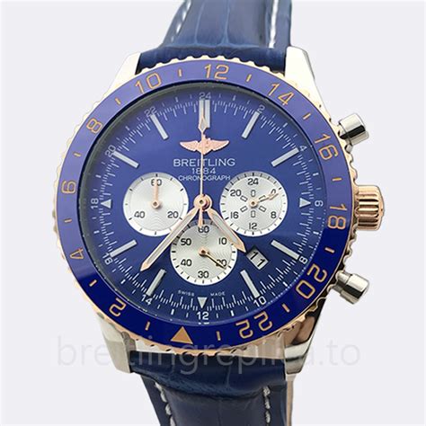 breitling chronoliner blue replica|breitling super clones.